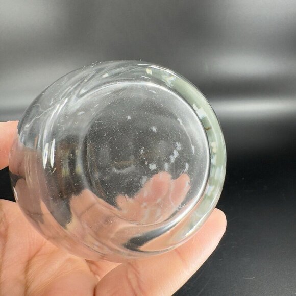 Pasabahce Clear Glass Vase Etched Flowers Floral Made in Turkey Tall Vessel Vase - Picture 6 of 15